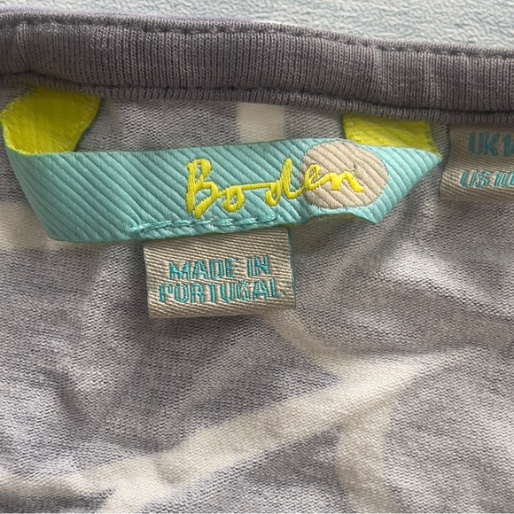 Boden Shift/Tunic Jersey Stretch Floral Dress 10 - Picture 5 of 8